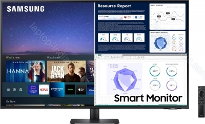 Samsung Smart monitor M7 M70A black, 43"