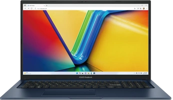 ASUS VivoBook 17 X1704VA-AU381W, Quiet Blue, Core i7-1355U, 16GB RAM, 1TB SSD