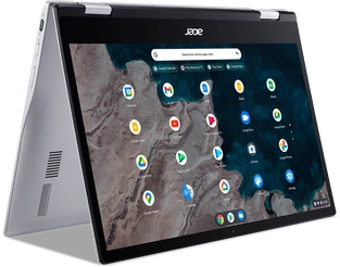 Acer Chromebook Spin 513 CP513-1H-S3XM, Silver, Snapdragon 7c, 4GB RAM, 64GB Flash