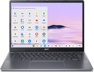 Acer Chromebook Plus 514 CB514-3HT-R2QQ, Steel Grey, Ryzen 3 7320C, 8GB RAM, 256GB SSD