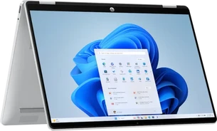 HP OmniBook 5 Flip 14-fp0132ng, Glacier Silver, Core 3 100U, 8GB RAM, 512GB SSD