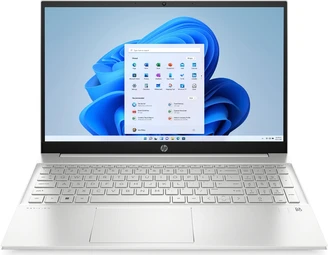 HP Pavilion 15-eh3056ng, Natural Silver, Ryzen 5 7530U, 8GB RAM, 512GB SSD