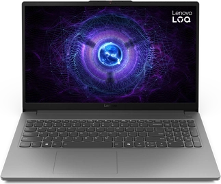 Lenovo LOQ 15IAX9E, Luna Grey, Core i5-12450HX, 16GB RAM, 512GB SSD, GeForce RTX 3050