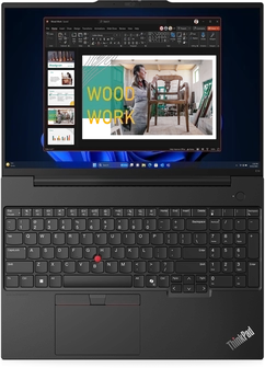 Lenovo ThinkPad E16 G2, Black, Core Ultra 5 125H, 16GB RAM, 512GB SSD