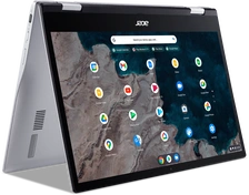 Acer Chromebook Spin 513 CP513-1H-S72Y, Silver, Snapdragon 7c, 4GB RAM, 64GB Flash