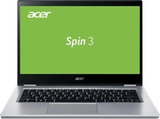 Acer Spin 3 SP314-54N-57C3, Silver, Core i5-1035G4, 8GB RAM, 256GB SSD