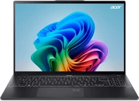 Acer Swift 16 AI OLED SF16-51-76U2, Ice Black, Core Ultra 7 258V, 32GB RAM, 1TB SSD