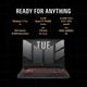 ASUS TUF Gaming A15 (2023) FA507NV-LP103W, Mecha Gray, Ryzen 5 7535HS, 16GB RAM, 512GB SSD, GeForce RTX 4060
