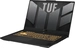 ASUS TUF Gaming F17 (2023) FX707VV-HX240W, Jaeger Gray, Core i7-13620H, 16GB RAM, 1TB SSD, GeForce RTX 4060