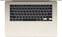 Apple MacBook Air 15", Starlight, M4 - 10 Core CPU / 10 Core GPU, 24GB RAM, 512GB SSD [2025]