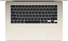 Apple MacBook Air 15", Starlight, M3 - 8 Core CPU / 10 Core GPU, 16GB RAM, 512GB SSD
