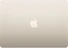 Apple MacBook Air 15", Starlight, M3 - 8 Core CPU / 10 Core GPU, 16GB RAM, 512GB SSD