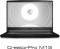 MSI CreatorPro M15 A11UIS-809, Core i7-11800H, 16GB RAM, 1TB SSD, RTX A1000