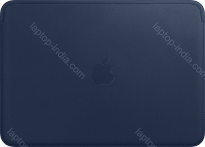 Apple MacBook 12 leather sleeve, Midnight Blue