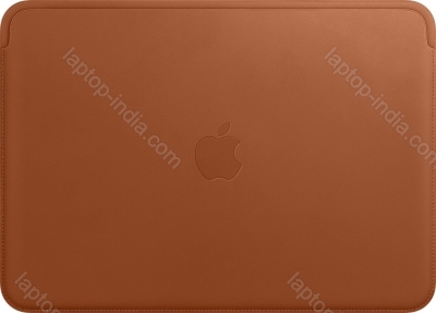 Apple MacBook 12 leather sleeve, Saddle Brown