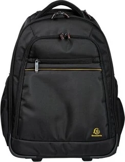 Exacompta Exactive 15.6" Laptop-backpack with wheels, black