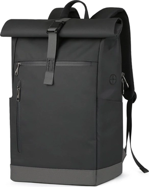 Inateck 17" RollTop backpack, black