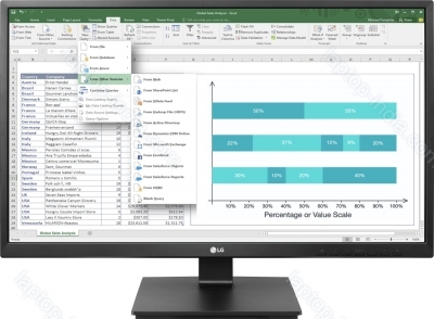 LG 24BK550Y-I, 23.8"