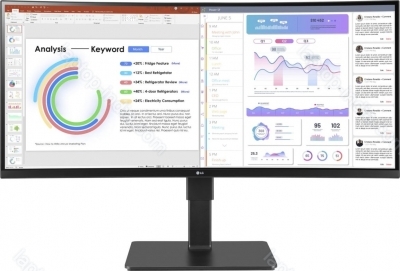 LG Ultrawide 34BQ77QB-B, 34"