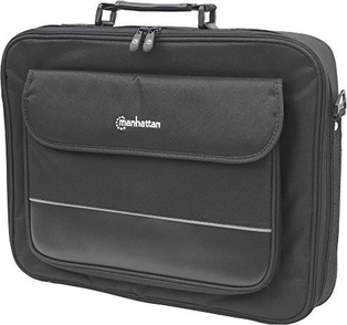 Manhattan Empire 17" laptop bag brown/black