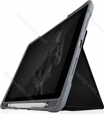 STM Dux Plus Duo black/transparent, iPad 10.2" 7th/8th/9th gen