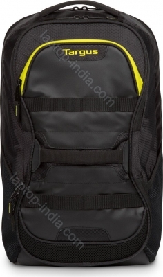 Targus Work + Play Fitness 15.6" Laptop Backpack, black/yellow