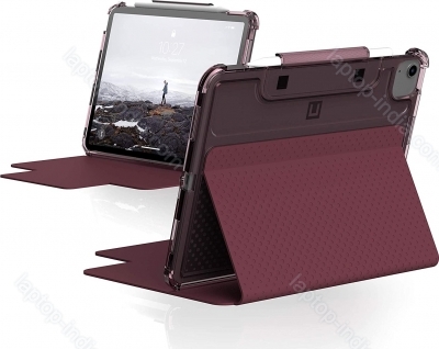 UAG Lucent Series case for Apple iPad Air 10.9" / iPad Pro 11" 2020, aubergine/Dusty Rose red/transparent