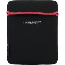 Esperanza neoprene 9.7" sleeve, black/red