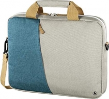 Hama Notebook case Torba Florence 13.3" light grey/petrol