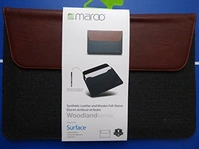 Maroo Woodland leather sleeve for Surface Pro 3 brown