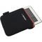 Esperanza neoprene 9.7" sleeve, black/red