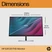 HP E24 G5, 5 Jahre Support, 3 Jahre Garantie, 23.8"