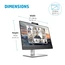 HP E24m G4, 3 Jahre Garantie, 23.8"
