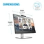 HP E24m G4, 5 Jahre Garantie, 23.8"
