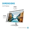 HP M24fw, 2 Jahre Garantie, 23.8"