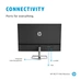 HP M27f, 1 Jahr Garantie, 27"
