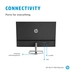 HP M27f, 2 Jahre Garantie, 27"