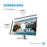 HP M32f, 31.5"