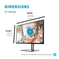 HP Z25xs G3 QHD USB-C DreamColor Display, 25"