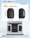 Inateck TSA-freundlicher 38L Laptop-Reiserucksack, black