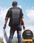 Inateck 40L 17" Laptop-Reiserucksack, black