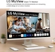 LG MyView Smart Monitor 27SR53F-W, 27"
