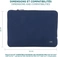 Mobilis Skin 12.5-14" sleeve notebook cover, navy blue/grey