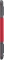 STM Dux Plus Duo red/transparent, iPad 9.7" 5th/6th gen