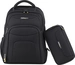 StarTech 15.6" Laptop backpack with removable accessory bag, black