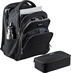 StarTech 17.3" Laptop backpack with removable accessory bag, black