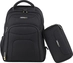StarTech 17.3" Laptop backpack with removable accessory bag, black