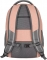 Travelite Basics backpack pink/grey