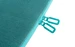Tucano Velluto sleeve for MacBook 16" petrol