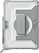 UAG Plasma Healtcare Handstrap case Microsoft Surface Go 3/Go 2/Go white/grey